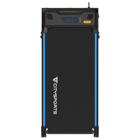 CITYSPORTS WP6SK — Walking Pad 440W, 1–6 km/h, incline 3 levels (up to 13.41%) | Foldable, Black