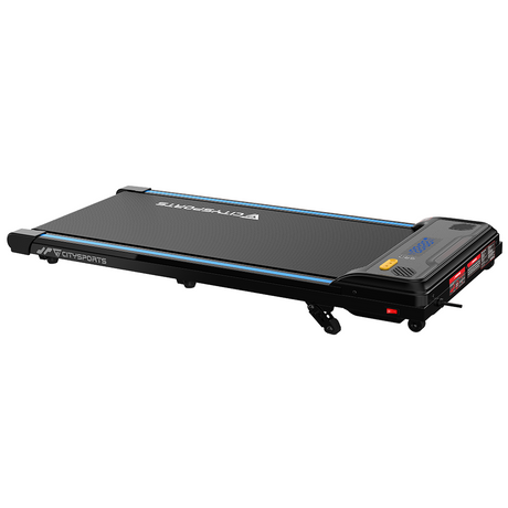 CITYSPORTS WP6SK — Walking Pad 440W, 1–6 km/h, incline 3 levels (up to 13.41%) | Foldable, Black